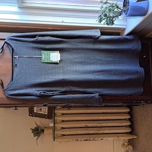 Toad & Co. Size Med dark graphite fitted athletic dress 5% spandex scoop neck